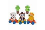 Byggesett - Abrick Ecoiffier Farm Animals Block Train - 250 pieces. - 1369