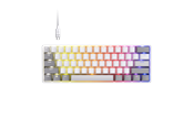 Tastatur - Corsair CLIPPER PRO MINI 60 - Gamingtastatur - Uten numpad - Engelsk (USA) - Hvit - CH-979111J-NA