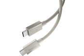 USB - Spigen Essential USB-C to USB-C 60W Fabric Cable - 1.5m - Gunmetal - ACA10418