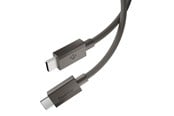 USB - Spigen Essential USB C to USB C 60W Fabric Cable - 1.5m - Black - ACA10417