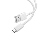 USB - Spigen Essential USB-A to USB-C 60W Fabric Cable - 1.5m - White - ACA10413