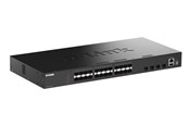 Switch/splitter - D-Link SmartPro DGS-1530-28S - switch - 28 ports - smart - rack-mountable - DGS-1530-28S/E