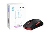 Mus - MSI FORGE GM340 - mouse - 2.4 GHz Bluetooth USB - black - Mus - Optisk - 6 - Svart - S12-4301730-HH9