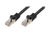 Nettverkskabel - shiverpeaks BASIC-S patch cable - 7.5 m - black - Svart - 7.5m - BS75517-S