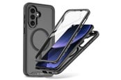 Mobil - Deksel og etui - Tech-Protect Defense MagSafe Case for Samsung Galaxy A57 5G - Black - 5906302390977