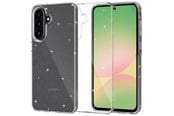 Mobil - Deksel og etui - Tech-Protect FlexAir Case for Samsung Galaxy A57 5G - Clear Glitter - 5906302390984