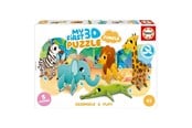 Puslespill - Educa 3D Puzzle Kids Baby Jungle 3D Puslespill - 20432