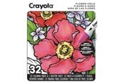 Kreative leker - Crayola Adult Coloring Book Flower Child - 04-7069
