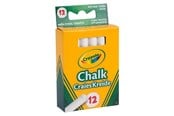 Kreative leker - Crayola Anti Dust Chalk - White 12 pcs - 0280