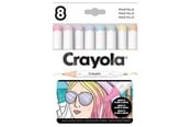Kreative leker - Crayola Art Markers 8 Pcs Pastels - 58-6807