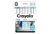 Kreative leker - Crayola Art Markers 8 Pcs Sand & Sea - 58-6805