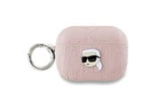 Mobil - Andre tilbehør - Karl Lagerfeld Monogram Karl Head case for AirPods Pro 2 - pink - 3666339283780
