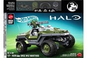 Modellsett - Hot Wheels Brick Shop Elite Series Licensed Halo UNSC M12 - JNP49