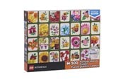 Puslespill - LEGO Quilt Collage Puzzle 500 Pcs - 51386