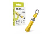 USB - Mobile Origin CB17 240W 40Gbps 8K USB-C Keychain Cable - Yellow - MO-UK-CB17-YLW