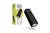 Nødlader - Mobile Origin PB17 PowerBank | TFT Display & Flashlight | 2x USB-C + 1x USB-A | 30000 mAh - 30000 mAh - MO-30DF-PB17