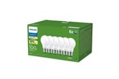 LED-lyspære - Philips LED-lyspære Ultra Efficient A60 7.3W/827 (100W) Frosted 6-pack E27 - 929003625361