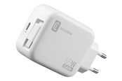 Mobil - Adaptere og ladere - CELLULAR line power adapter - retractable - 24 pin USB-C (female) 24 pin USB-C (male) - 65 Watt - ACHROLLUSBCGAN65WW