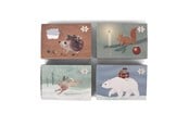 Babyleker - Filibabba Set of 4 puzzles - Wonderful Winter - FI-03311