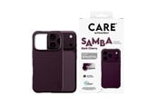 Mobil - Deksel og etui - CARE by PanzerGlass Samba Case Dark Cherry w. MagSafe Apple iPhone 18 Pro | 17 Pro - CR57490