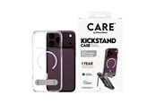 Mobil - Deksel og etui - CARE by PanzerGlass Kickstand Case Transparent w. White MagSafe Apple iPhone 18 Pro Max | 17 Pro Max - CR40334