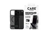 Mobil - Deksel og etui - CARE by PanzerGlass Kickstand Case Smokey w. Black MagSafe Apple iPhone 18 Pro Max | 17 Pro Max - CR82928