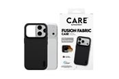 Mobil - Deksel og etui - CARE by PanzerGlass Fusion Fabric Case Black w. MagSafe Apple iPhone 18 Pro | 17 Pro - CR23769