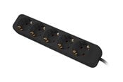 Strømkabel (ekstern) - Lanberg - power strip - 2500 watt - PS0-05F-0150-BK