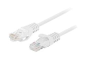 Nettverkskabel - Lanberg patch cable - 2 m - white RAL 9010 - Hvit - PCU6-20CC-0200-W
