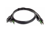 KVM-kabel - StarTech.com StarTech - keyboard / video / mouse (KVM) cable - TAA Compliant - 3 m - SK2DPMMKVM10-TAA
