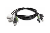 Skjermkabel - StarTech.com Startech adapter cable - TAA Compliant - 1.8 m - SK2DVI2HDMMKVM06-TAA
