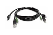 Skjermkabel - StarTech.com Startech adapter cable - TAA Compliant - 3 m - SKHDMMKVM-10-TAA