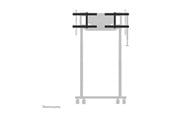 Veggmontering, AV-braketter & AV-møbler - Neomounts mounting kit - for flat panel - black - Max 160 kg - recommended for - AFL55-975BL