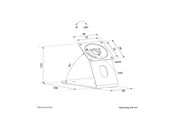 Veggmontering, AV-braketter & AV-møbler - Neomounts DS15-629BL1 stand - for tablet - black - Max 3 kg - recommended for - DS15-629BL1