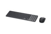 Tastatur - Dell Pro 7 KM746 - keyboard and mouse set - rechargeable compact - AZERTY - French - black Input Device - Tastatur & Mussett - Fransk - Svart - KM746-BLK-FR
