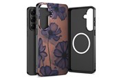 Mobil - Deksel og etui - Tech-Protect Lamano MagSafe Case for Samsung Galaxy A57 5G - Brown and Purple - 5906302392216