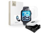 Mobil - Beskyttelsesglass - Tech-Protect Supreme Set+ 2-Pack Hydrogel Film for Apple Watch 44mm - 5906302392421