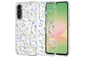 Mobil - Deksel og etui - Tech-Protect FlexAir Case for Samsung Galaxy A27 - Clear and Floral - 5906302392490