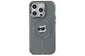 Mobil - Deksel og etui - Karl Lagerfeld KLHMP15XHLSCHK iPhone 15 Pro Max 6.7" black/black hardcase IML Metal Choupette Head MagSafe - 3666339284633