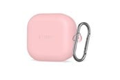 Mobil - Deksel og etui - Tech-Protect Silicone Hook Case for Samsung Galaxy Buds 4 / 4 Pro - Pink - 5906302392896