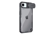 Mobil - Deksel og etui - Nillkin Iceblade Prop Case with Lens Cover and Stand for iPhone 16e / 17e - Black - 6902048296329
