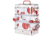 Smådyr - Zolux Rody3 Trio - rodent cage - Red - 3336022060232