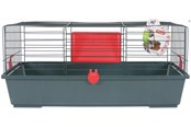 Smådyr - Zolux Classic 80 grey/red - cage for rodents - 3336022054347