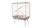 Smådyr - Zolux Cage Neo Cozy Large Rodents H80 grey color - 3336020056206