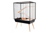 Smådyr - Zolux Cage Neo Cozy Large Rodents H80 black color - 3336022056204