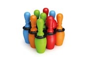 Utendørsleker - Adriatic Bowlingsæt m/9 kegler (H:25 cm) & 2 kugler - 13956
