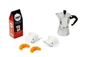 Rollelek - Theo Klein Bialetti moka Espresso sæt m/kande kopper m.m. - KL9022