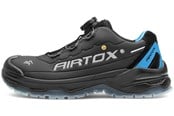 Sikkerhetsutstyr - AIRTOX TX11 vernesko TX11 TransAm, Whitelayer spikertrampvern, PRO smart lacing, svart/blå - Str. 43 - TX11_43