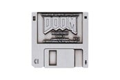 Reklameartikler - FaNaTtik - DOOM - Floppy Disk - Limited Edition - Pin/Merke - B-DM34
