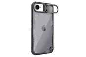 Mobil - Deksel og etui - Nillkin Iceblade Prop Case with Stand for iPhone 16e / 17e - Black - 6902048296343